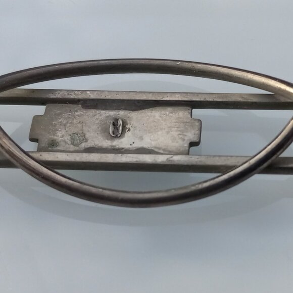Swank Klip Masonic on Onyx Ground Neck Tie Bar Freemasonry - Picture 9 of 15